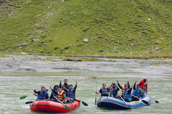 Rafting activity